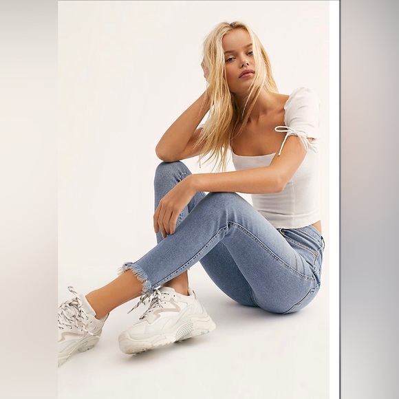 Free people high rise jegging - Picture 1 of 4